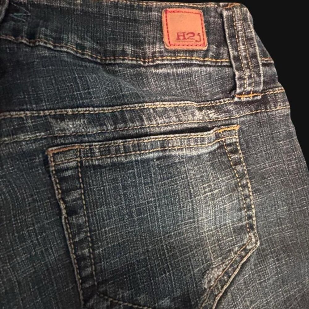 Y2K H2J Medium Wash Skinny Jeans – Size 9/10 – Stretch Denim